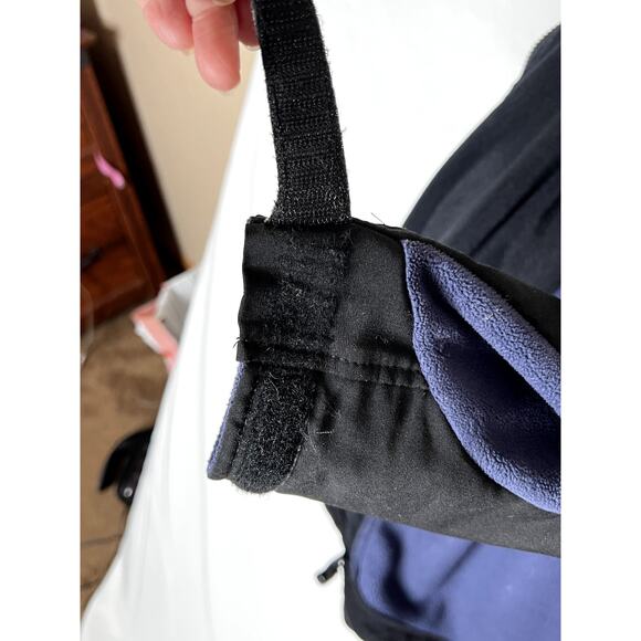 Mountain Hardware size L blue zip-up jacket zip pockets hiking outdoors camping - Picture 10 of 12